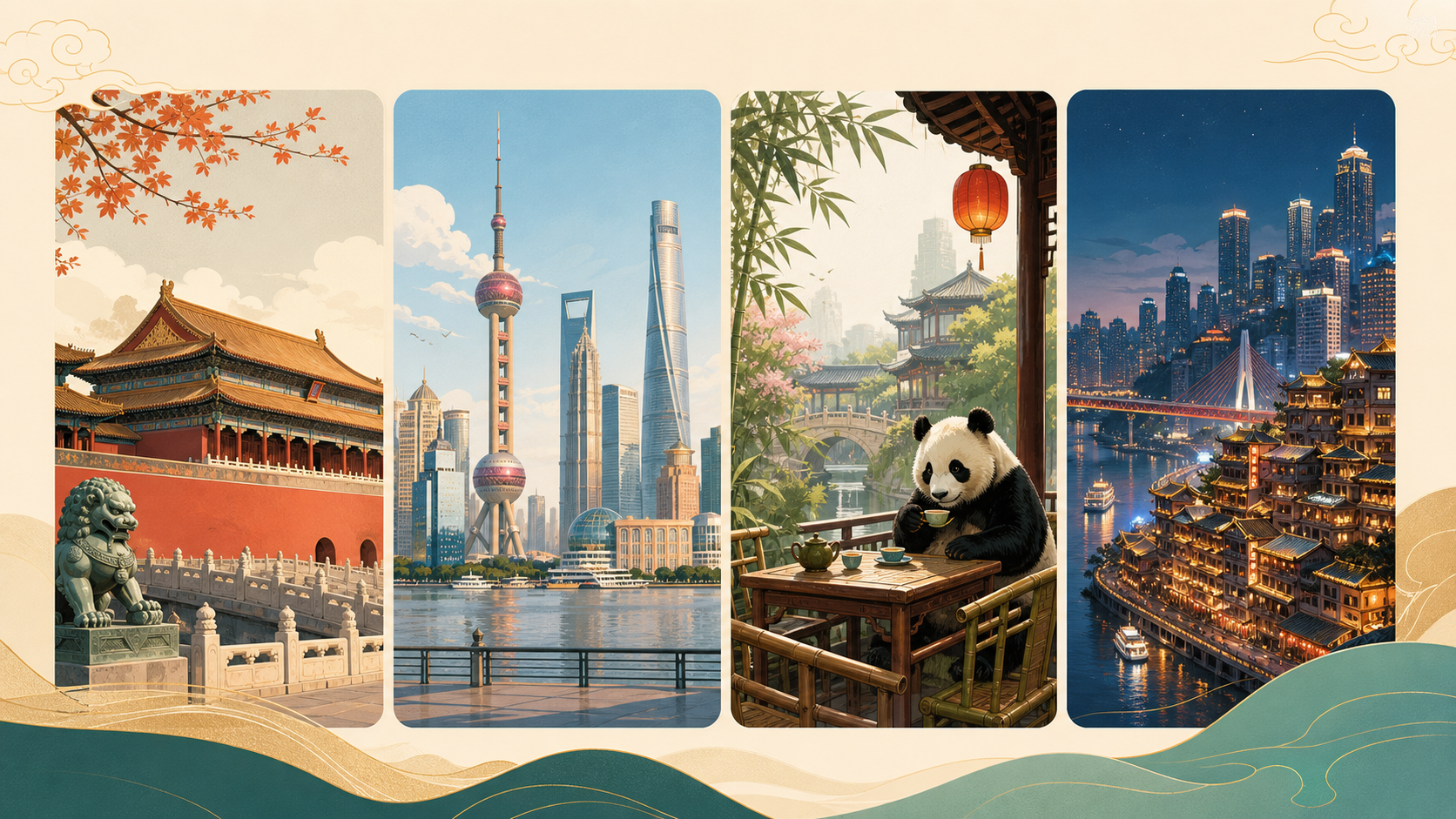 China travel planning tools with city picker and decision support mood