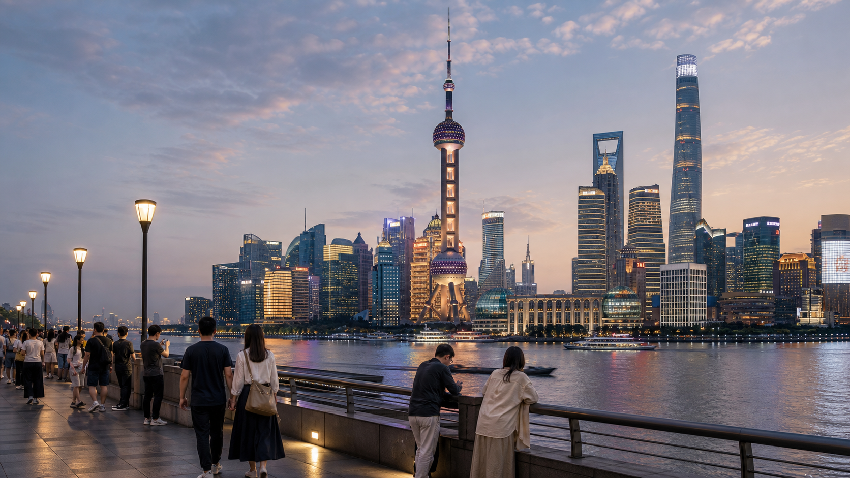 Shanghai travel planning visual