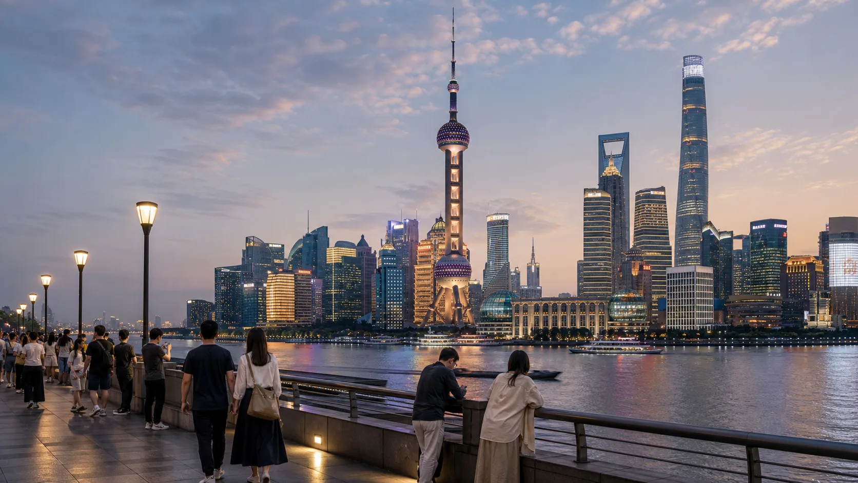 Shanghai travel planning visual